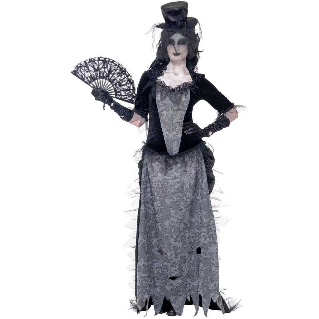 Smiffys Set costume da vedova di Ghost Town per donna/donna