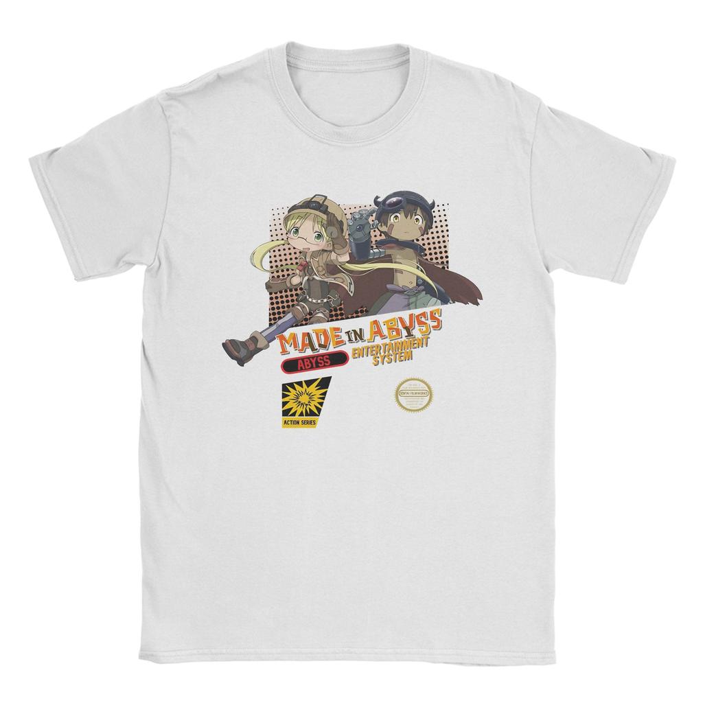 Men Women T-Shirt Riko Reg Made In Abyss T-Shirts Popular Beach Tee Shirt Vintage Casual Cotton Clothing Plus Size 5XL