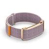 Metal Protective Case Nylon Strap For Fitbit Air Ultra-Slim Feather-Light Breathable Quick Release Replacement Wrist Band
