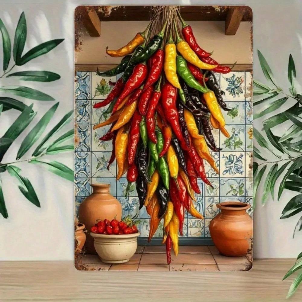 Retro Metal Paintings, Furniture, Living Room Decoration 20x30cm