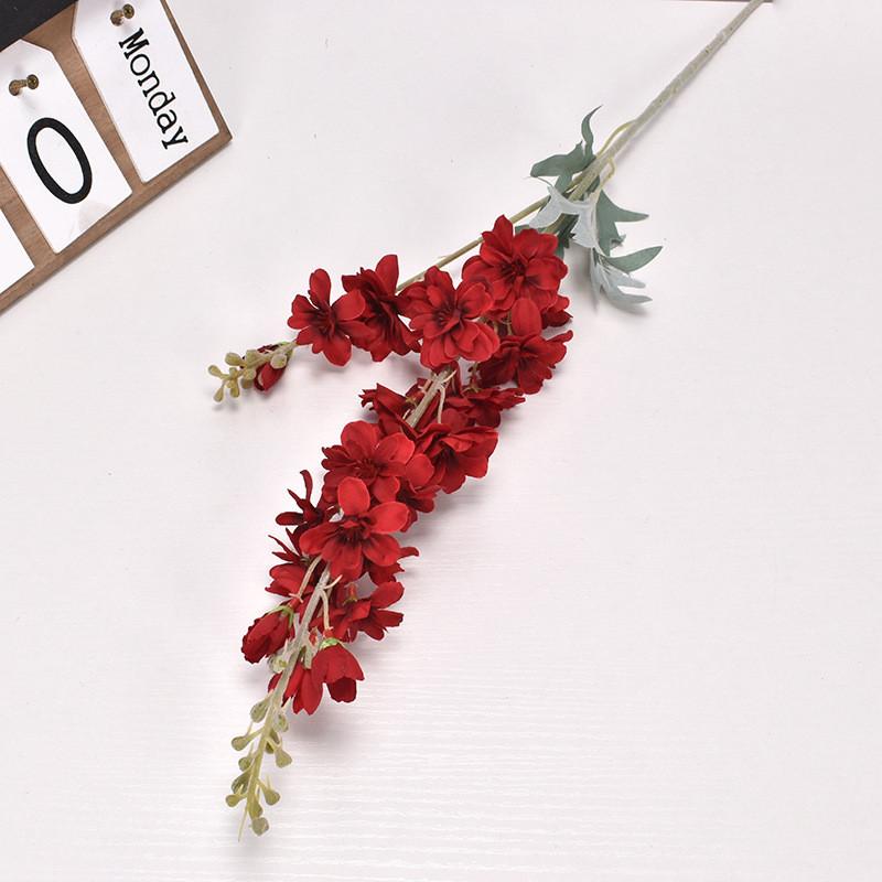 Consolida Ajacis And Hyacinthus Orientalis Artificial Flower For Decoration Home