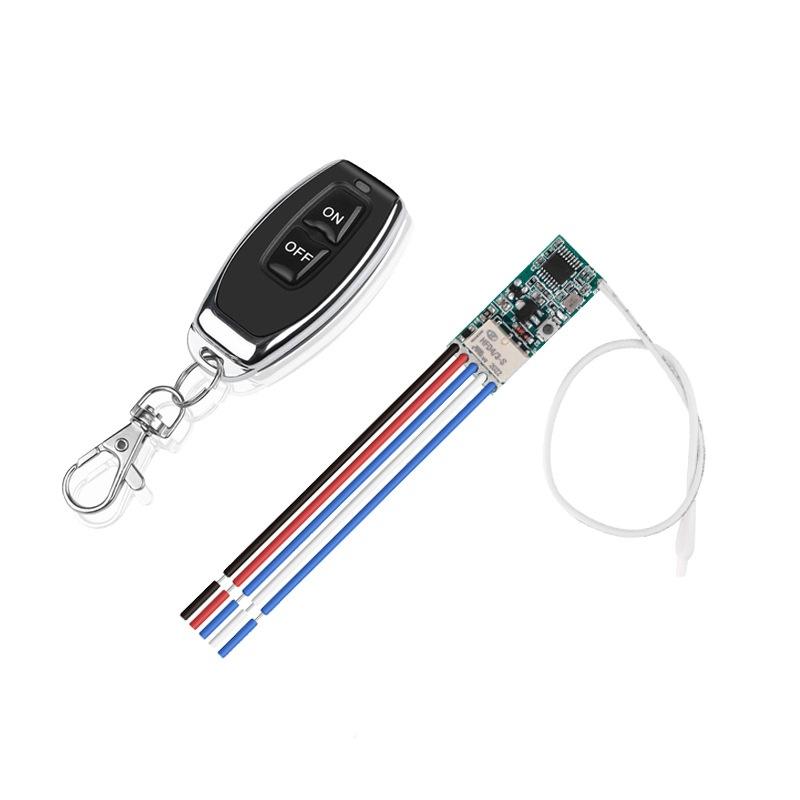 1 Set Led Lamp Controller Micro Receiver Transmitter 433Mhz Dc 3V 6V 12V 24V Mini Relay Wireless Rf Remote Control Switch