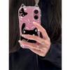 Scare the Black Cat for Apple IP16/17Promax Mobile Phone Case Air Cat Ears 15 Transparent 14 Cute 13 Soft