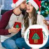 Coin Purse Christmas Drawstring Crochet Wallet Change Purse For Change Money Cash Jewelry Lipstick Earbuds Shopping