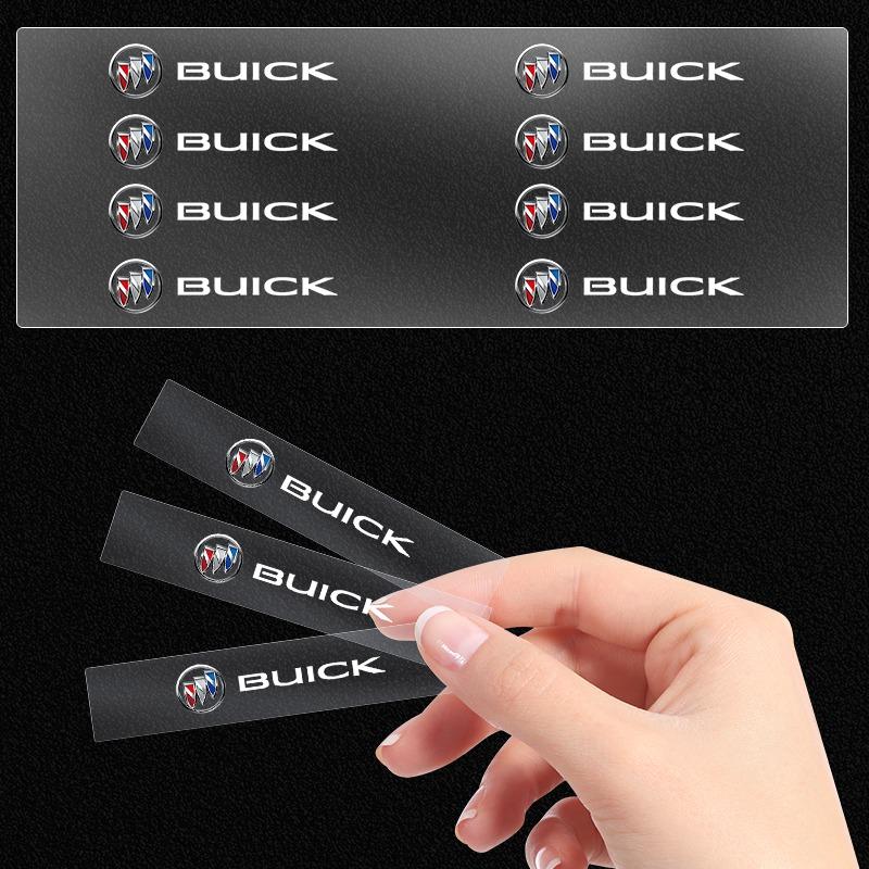 2/5/10Pcs Car Interior Random Stickers Car Steering Wheel Emblem Styling for Buick Envision GS GL6 GL8 Avenir Riviera Lesabre Velite Verano