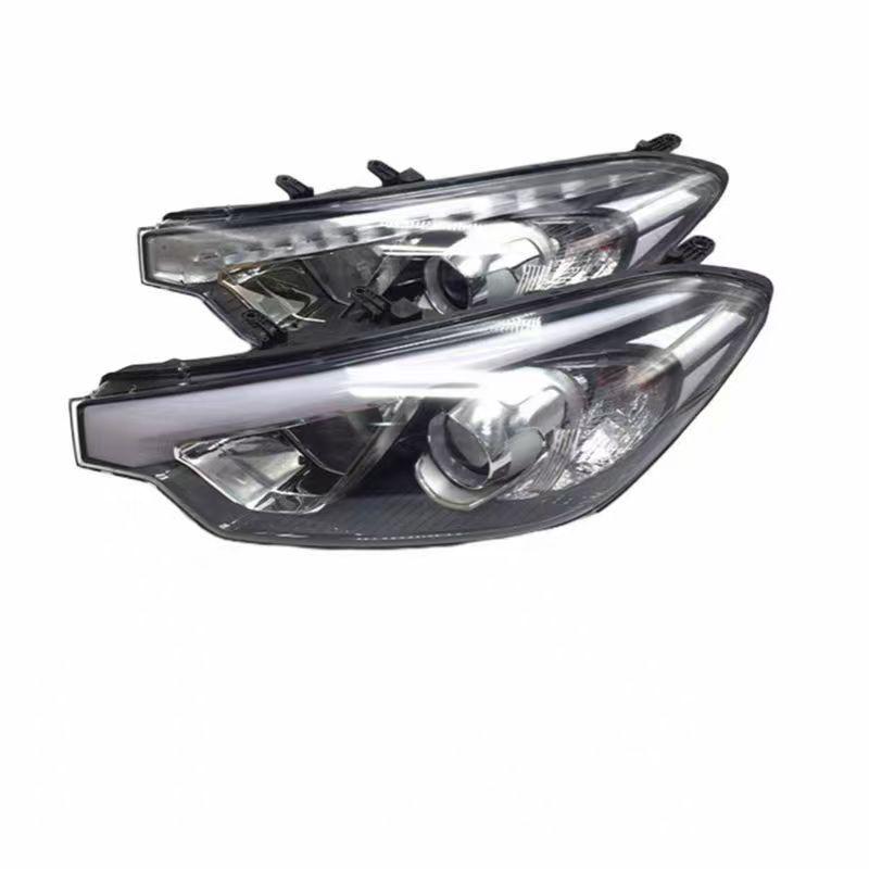 

Kia K3 Headlight Assembly for 2013-2015 Models with Daytime Running Lights, High Trim Left side driver