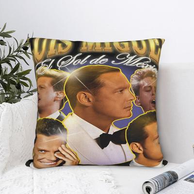 Sänger L-Luis M-Miguel Kissenbezug Vintage Kissenhülle Für Wohnzimmer Sofa Bequeme Kissenhülle Geburtstagsgeschenk