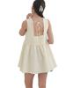 Seedless Sleeveless Tiered Guard DDXN1666 Large Tunic/Rash Women's Off-White