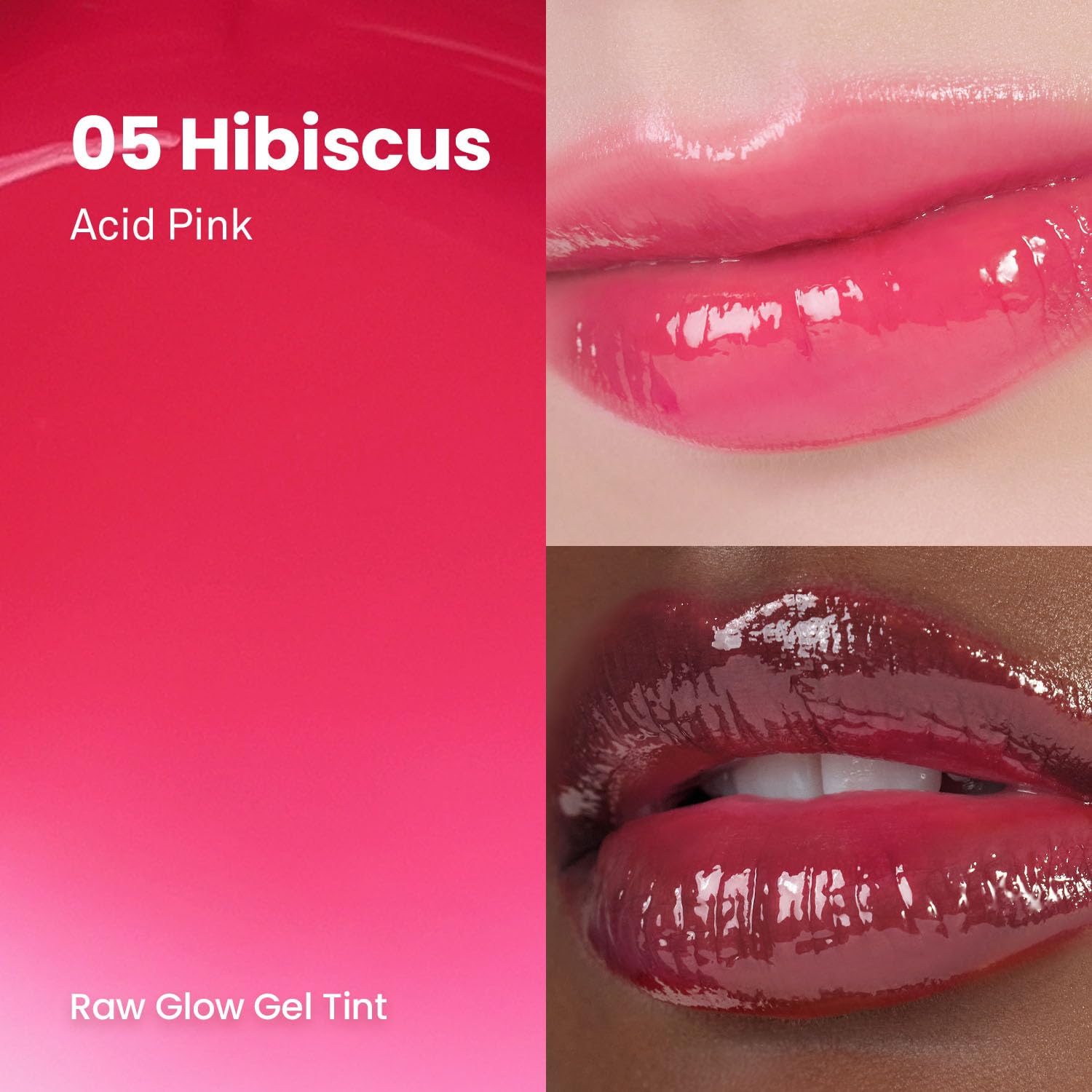 

HINCE Гель-тинт Raw Glow 4 мл 05 HIBISCUS