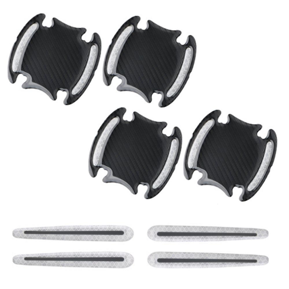 8pcs set Door Handle Sticker Protect The Car Door Car Stickers Anti Scratch Exterior Accessories Handle Protection Film Styling