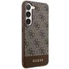 Guess Guhcs24Mg4Glbr S24+ S926 Brązowy/Brown Hardcase 4G Stripe Collection