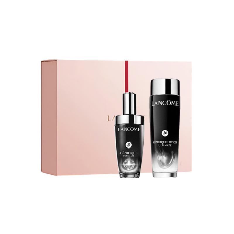 Lancôme Skin care set Revitalizing and repairing set, moisturizing Two-piece set: small black bottle filter water 150ml + small black bottle 50ml чёрный