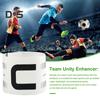 Banderole de căpitan pentru fotbal, reglabile, fotbal, baschet, jucător de braț, nailon elastic, benzi "C", accesorii sport de echipă pentru adulți și tineri