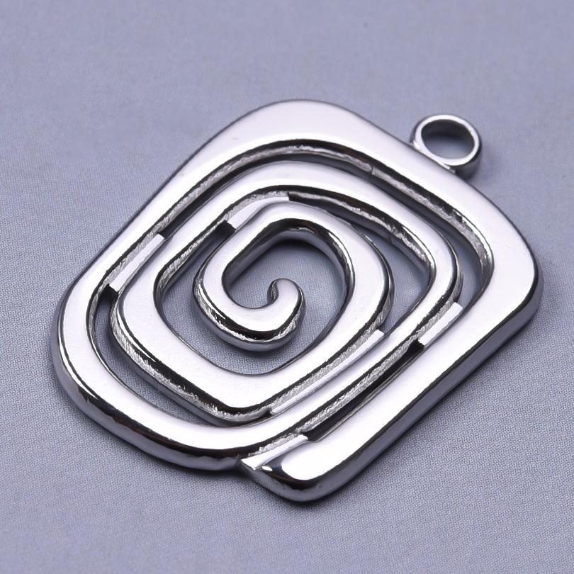 Starfish Conch Fish Tail Silver Color Stainless Steel Charms For Jewelry Making Supplies Ocean Animal Pendant 6pcs/Lot Breloque