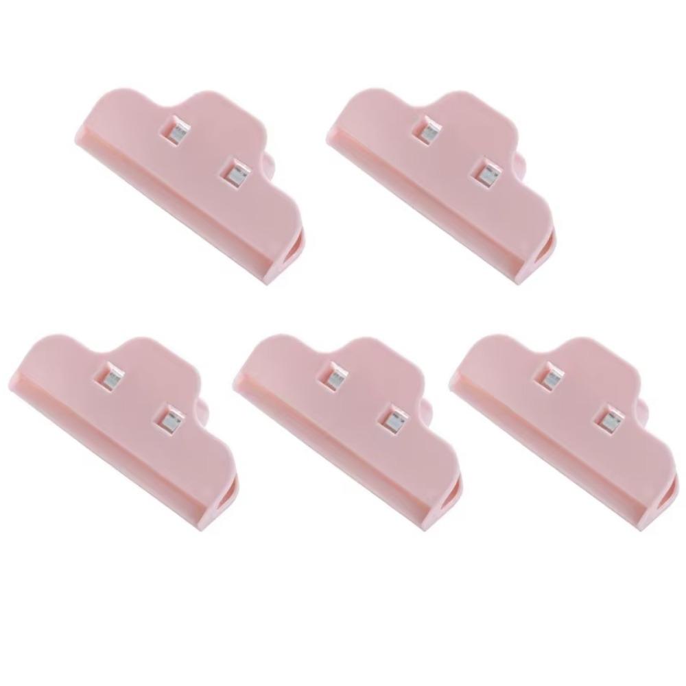 

5Pcs Portable large Kitchen Storage Food Snack Seal Sealing Bag Clips Sealer Clamp