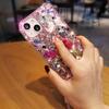 Glitter Rhinestone Phone Case 3D Tulip Flower Bling Diamond Cover For XiaoMi 15 Ultra 14 Pro 14T 14A Plus 13 Lite 13T 12 12T 12S 12X 5G