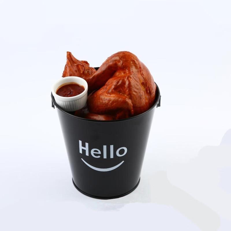 OLOEY Iron Art Creative Serving Bucket