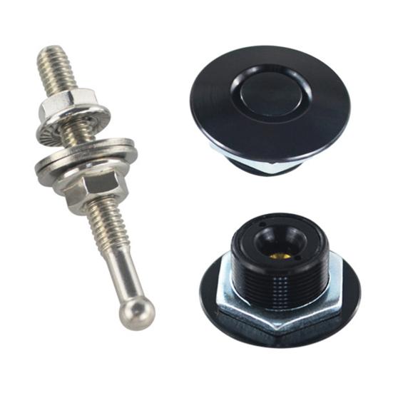 32mm Universal Anti-theft Car Engine Bonnet Push Button Hood Quick Pin Lock