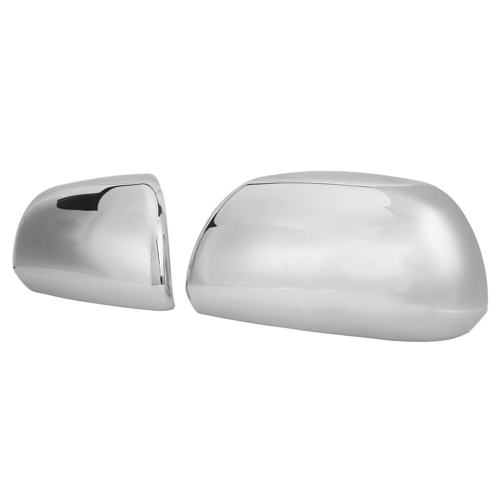 2 Pcs Car Door Mirror Cover ABS Auto Exterior Decorative Accessories Replacement for Sienna 2010‑2018