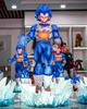 Jt Studio Dragon Ball Super Blue Vegeta Double-Headed Base Emit Light Statue Action Figure Model Toy Collectible Figurine Gift Z Round Sensory