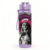 1PC Retro Female Statue Art Print 750ml Color Plastic Sports Water Bottle Leakproof Flip Straw Lid Suitable for Sports Office Home Use
