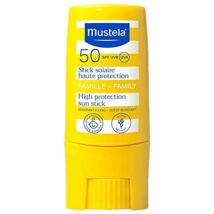 Mustela Stick Solaire Haute Protection Spf50 Famille 9 ml
