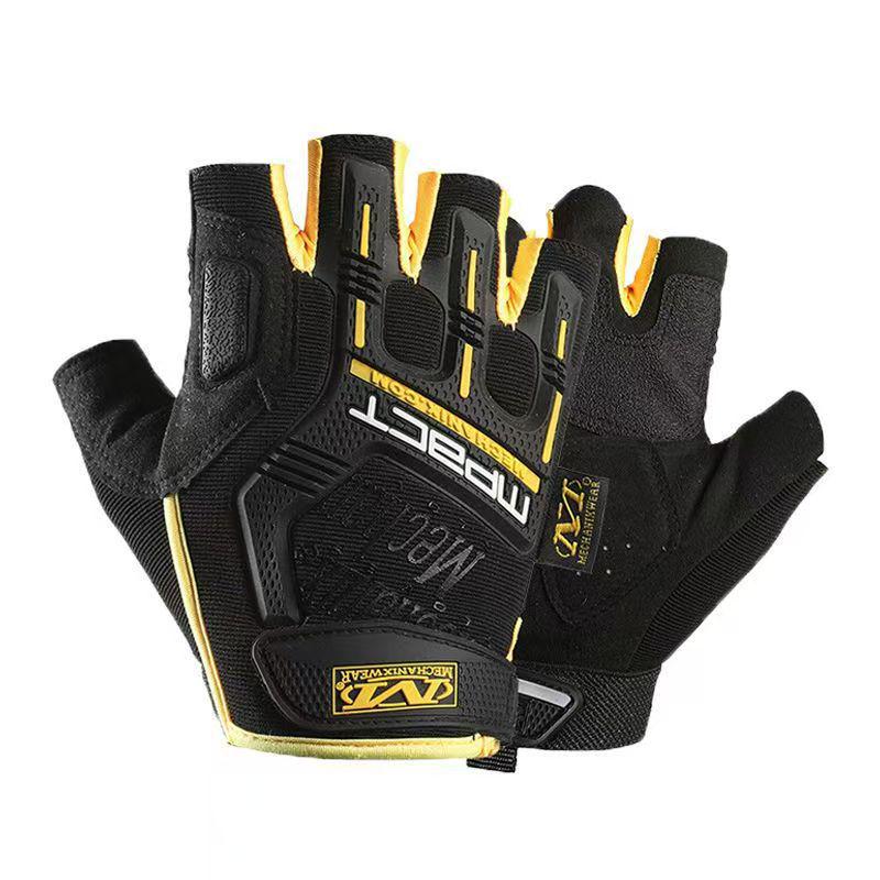 Tactical Touch-Screen Non-Slip Half-Finger Gloves for Cycling & Outdoor Sports.