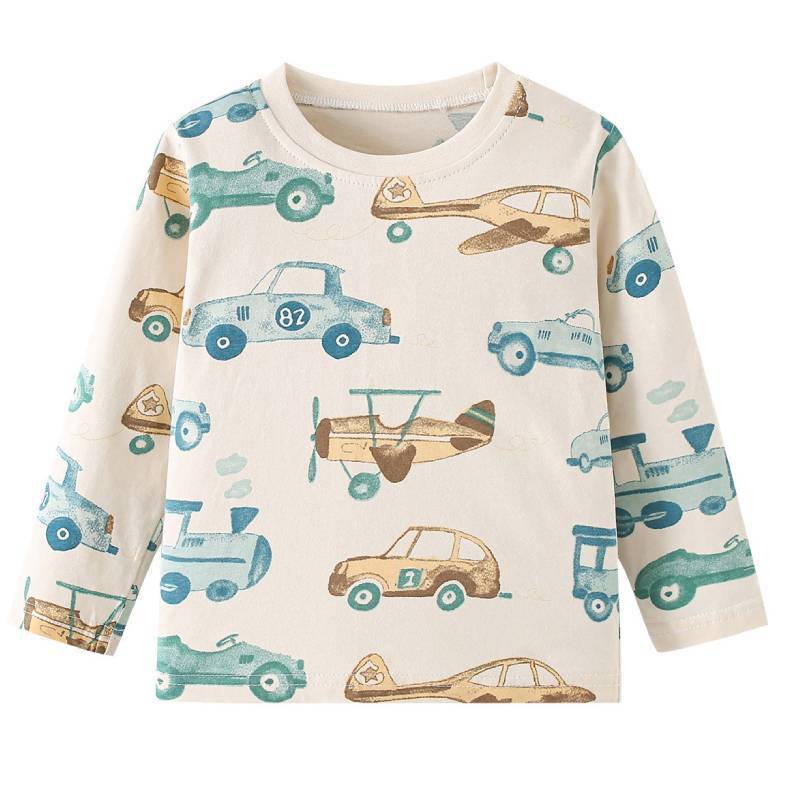 Toddler T Shirt For Boys Cotton Soft Comfortable Casual Kids Top