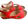 Sandals New Color Platform Fashion Large Size Super High Heel Women's Shoes Magic Belt Light