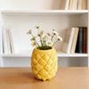 Elegant Pineapple Styles Multifunctional Desktop Accessory Pineapple Shape Decoration Pen Holder Makeup Brush Organizers