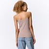 Gu By Uniqlo Cotton Blend Ribbed Camisole  Dry 