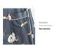 Men's Printed Long Sleeve Knit Cotton Pajama Set with Cardigan Lapel for Spring, Autumn, Winter