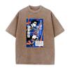 Harajuku Anime BLUE LOCK Kenyuu Yukimiya Graphic T Shirt Men Comfortable Cotton T-shirts Manga Tee Harajuku Male Washed Tshirt