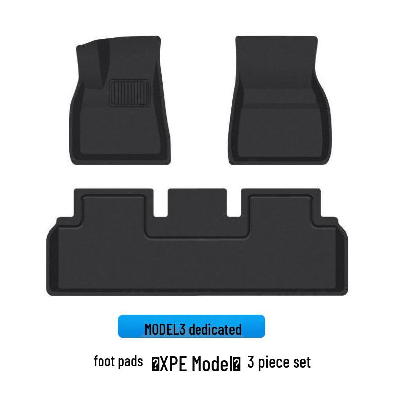

21 Tesla Model 3/Y Full Coverage XPE Floor Mats - Right Hand Drive Hong Kong Version