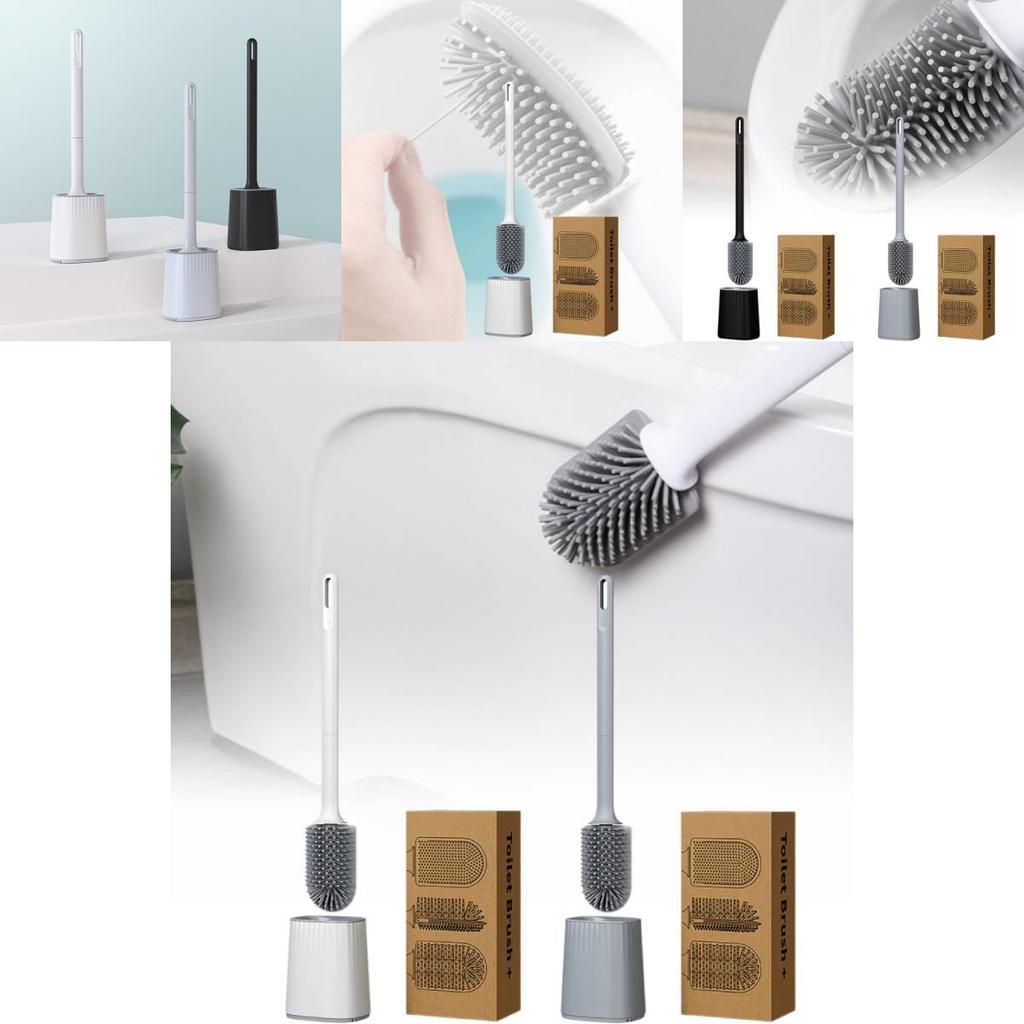 Modern Detachable Multifunctional Toilet Brush Set Home Long Handle Leakproof Bathroom Cleaner