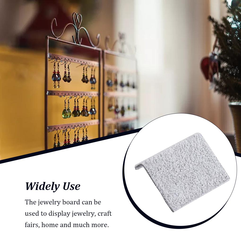Velvet Bridge Display Jewelry Plate Storage Earrings Stud Board Pendant Bracelet Holder Creatively Organizer Props