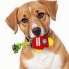 Rocket Shape Pet Dog Sound Plush Toy Plush Dog Chew Toys Cute Dog Interactive Toy  Puppy