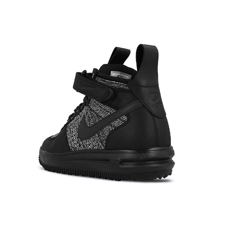 Nové dámské boty Nike Lunar Force 1 Flyknit Workboot 'Oreo' 860558-001
