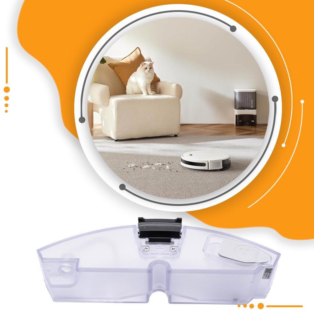 Replacement Vacuum Water Tank Effective Cleaning Plastic Compatible With T7/S7/T7 PLUS/S75 Sturdy And Durable, Orange