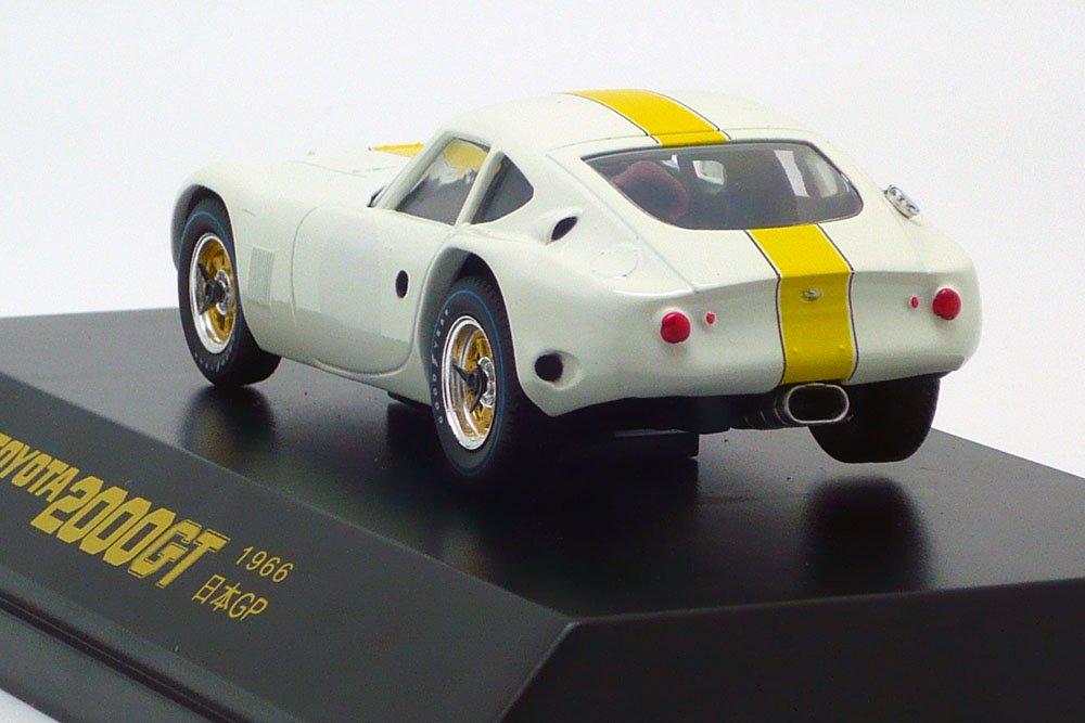 Q Model Toyota 2000GT 1966 Japan GP Tamura Trainingsspezifikation Gelber Streifen Fertigprodukt 1/43