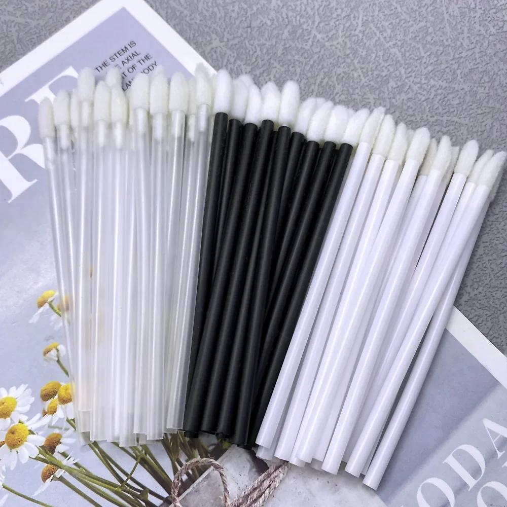 300pcs Lip Brush Eyelash Wands Applicators Disposable Lip Brush Lipstick Brush Lip Gloss Applicator Wands Makeup Beauty Tool
