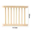 Wood Bamboo Drain Tray Holder Bathroom Supplies Sponge Plate Soap Holder Soap Dish Storage Box