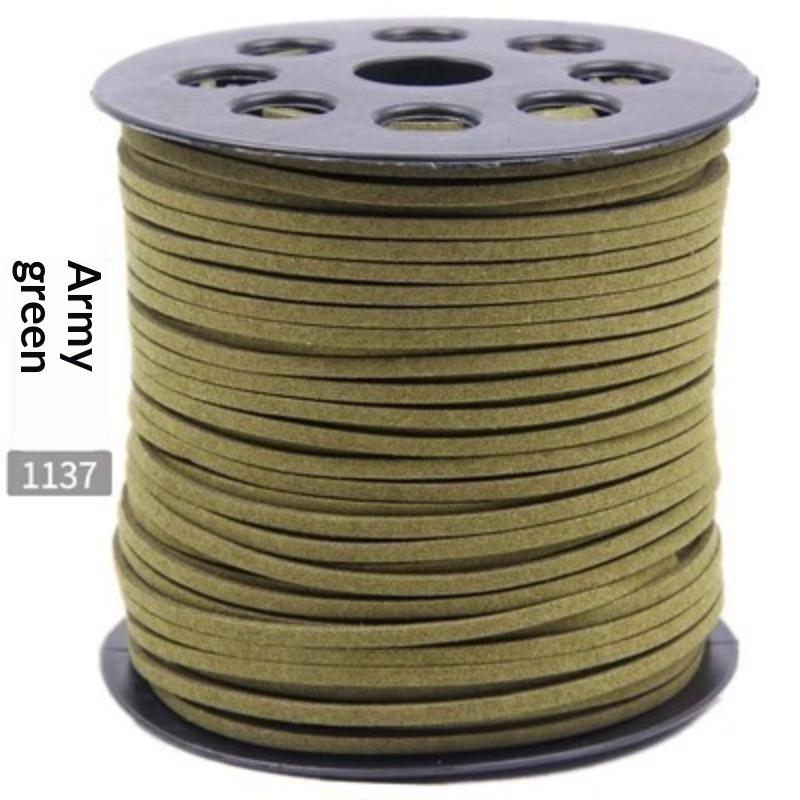 82Meters Suede Rope Leather Cords Woven Cord Wire Necklace Bracelet Diy Handmade Jewelry Decoration Accessories