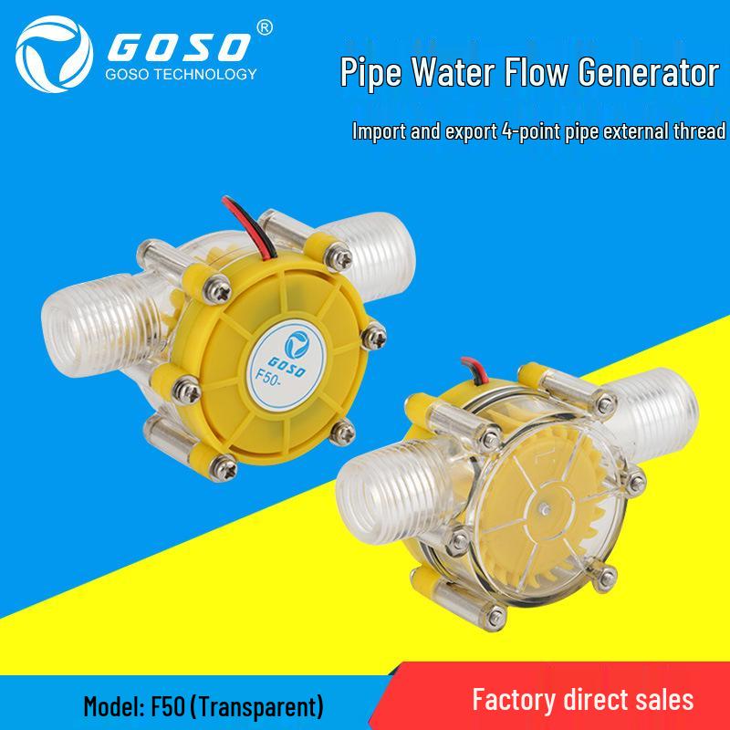 5V Geregelter Hochleistungs-DC-Wasserfluss-Mikro-Hydrogenerator