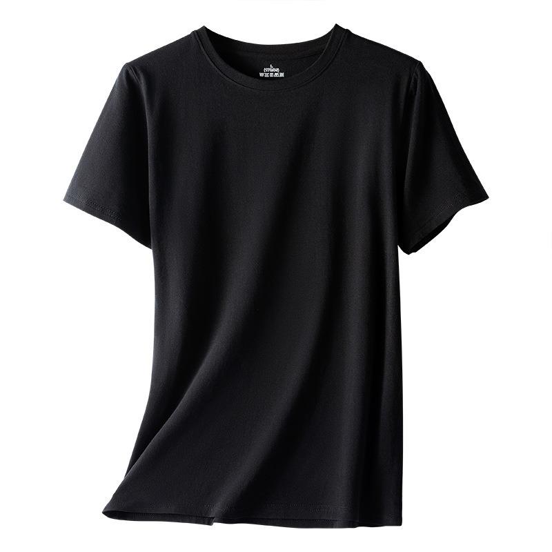 Men Summer Lycra Cotton Short Sleeve T Shirt