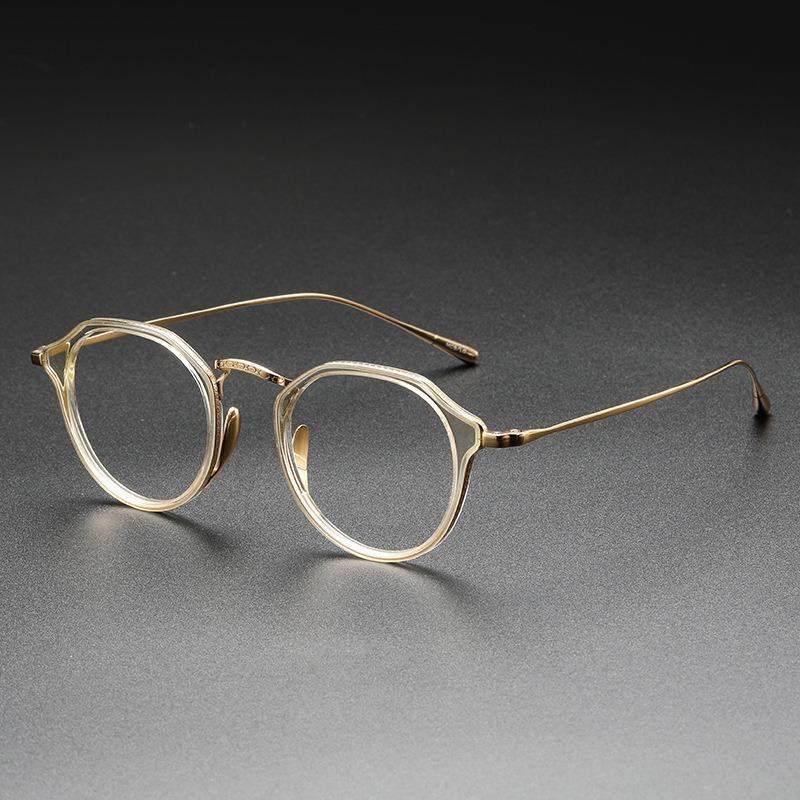 2026 Acetate Titanium Optical Glasses Frame Men Retro Optical Eyeglasses Frames Women Spectacles Eyewear