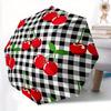 1pc Cherries Automatic Open/Close Umbrella, Ideal Fan Gift for Birthday, Christmas, Trendy Fashion Y250828042