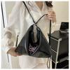 Soft Touch Faux Leather Tote Bag Minimalist Style Shoulder Handbag for Women CLE