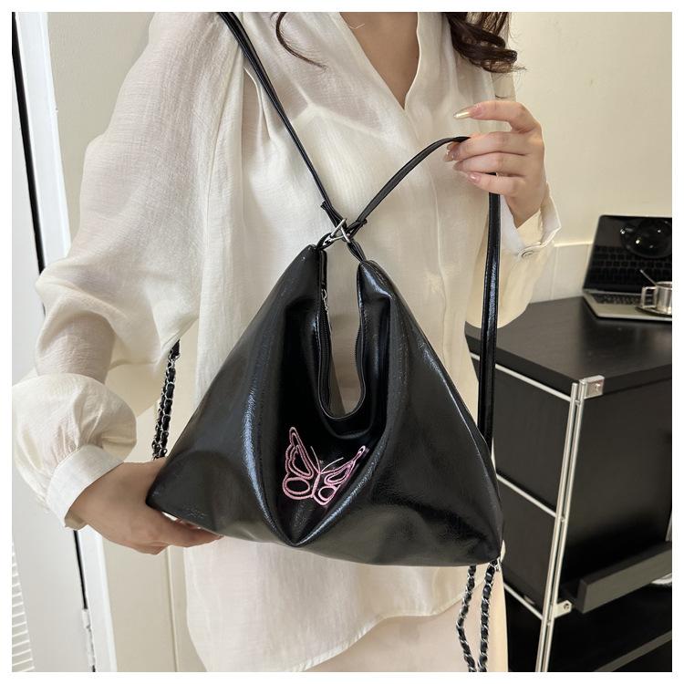 Soft Touch Faux Leather Tote Bag Minimalist Style Shoulder Handbag for Women CLE