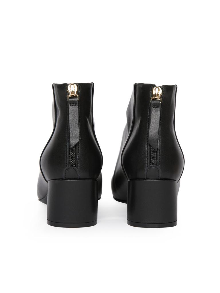 Commegee Asymmetry Ankle Boots / Cg1029Bk